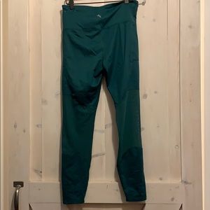 Joy Lab Green Mesh Calf Leggings - Medium